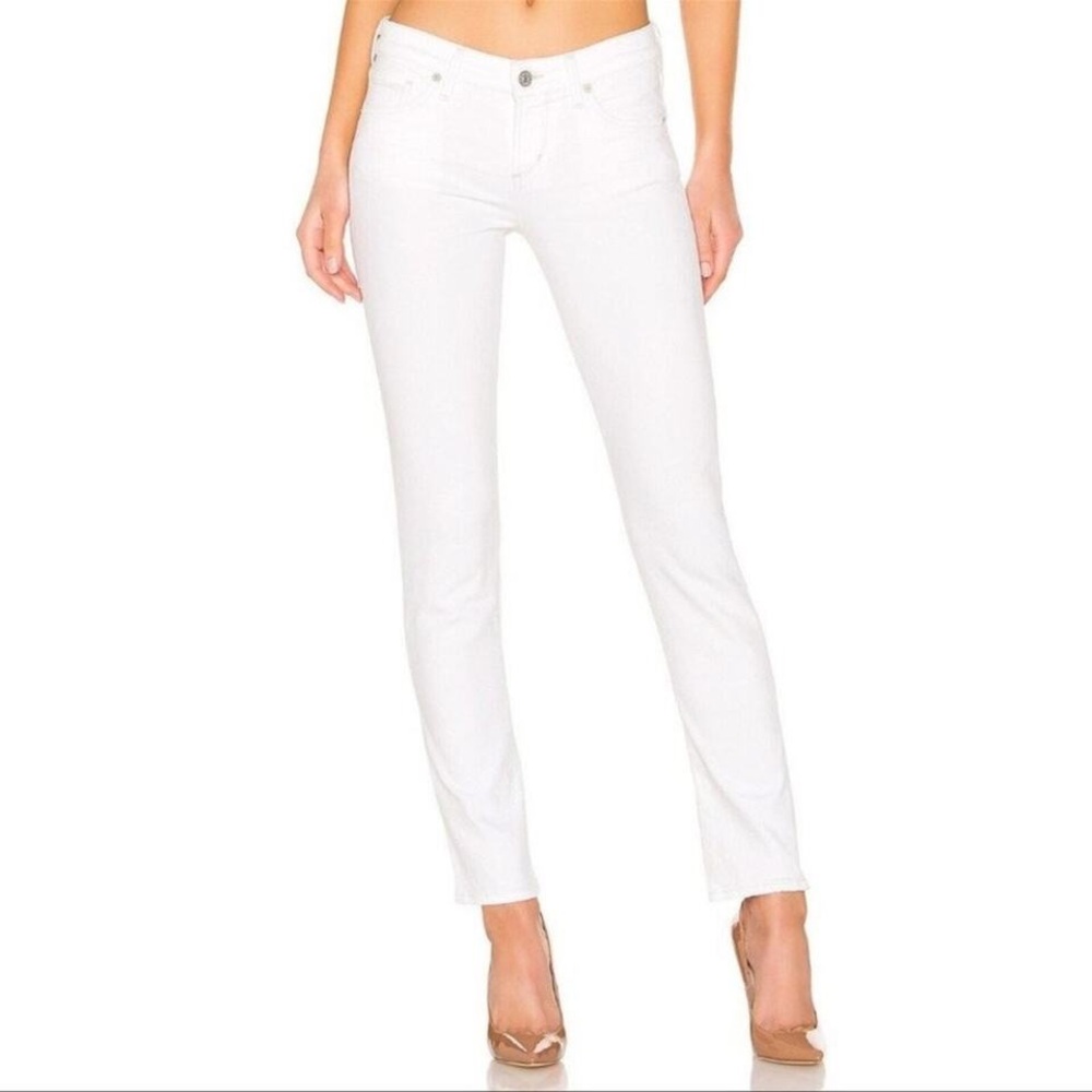 Citizens of Humanity White Racer Skinny Jeans Size 26